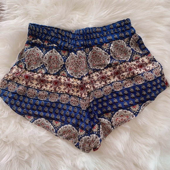 Blue Tribal Shorts - Picture 4 of 5